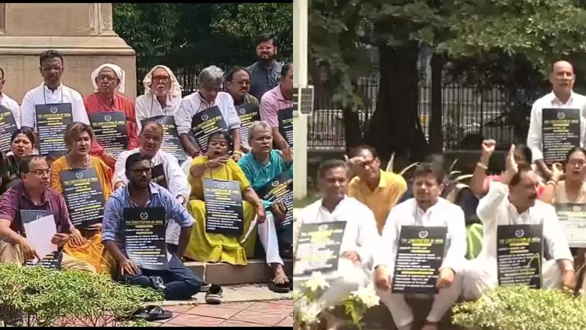All Not Well In TMC? 45 MLAs Skip Party's Protest Against Post-Poll Violence, Eviction Drives In Bengal