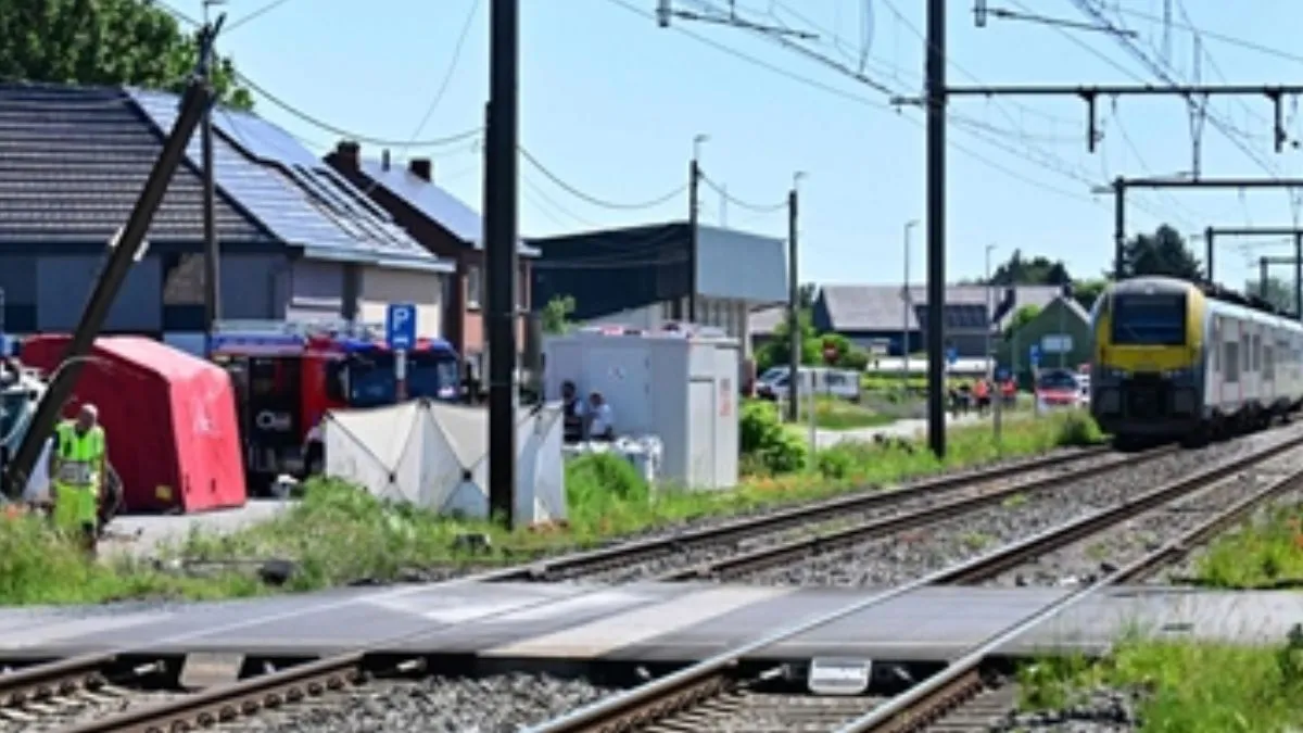 Several Dead As Train Collides With School Bus In Belgium