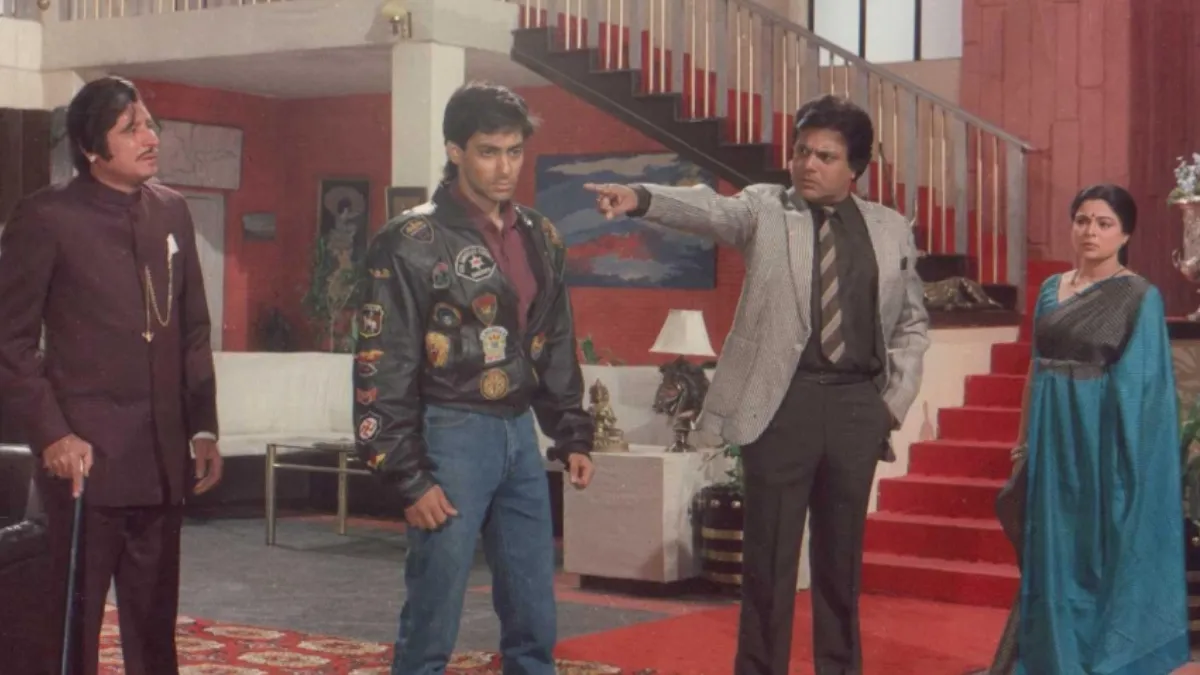 Actor Rajeev Verma Salman Khan's On-Screen Father Who Is Amitabh Bachchan's Kin But Quit Acting To Run Hotel In Bhopal