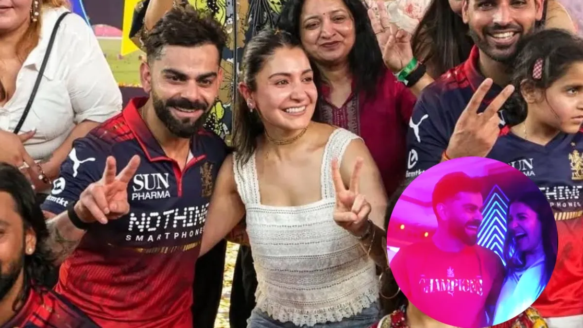Anushka Sharma Can't Contain Joy As Virat Kohli Does Victory Dance Post RCB Win In Viral Video