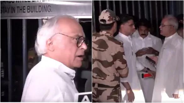 mp-rajya-sabha-congress-candidate-meenakshi-natarajan-nomination-rejection-jairam-ramesh-congress-protest-ec-watch