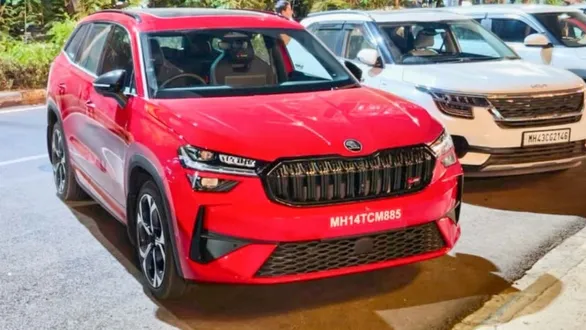 skoda-kodiaq-rs-spied-in-mumbai-ahead-of-debut-check-expected-features-and-specs