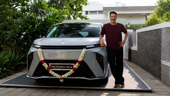 prabhu-deva-adds-mg-m9-luxury-electric-mpv-to-his-car-collection-check-range-and-features