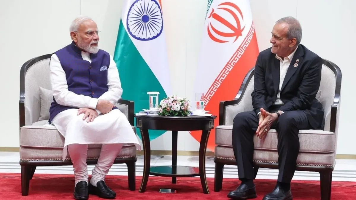 'Need To Safeguard Freedom Of Navigation': PM Modi Highlights Hormuz Crisis In High-Stakes Meet With Iranian President