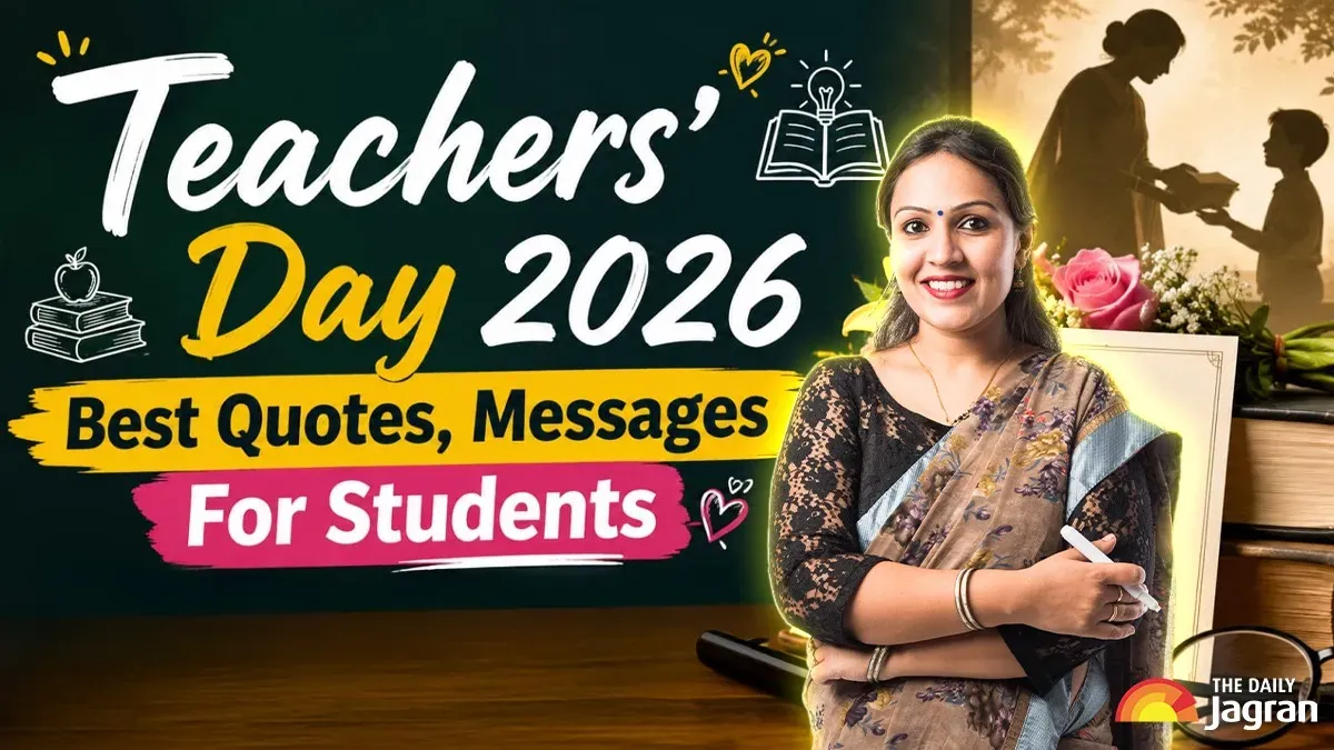 Teachers’ Day 2026: Best Quotes, WhatsApp Messages For Students To Use On September 5