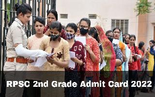 RPSC 2nd Grade Admit Card 2022: Exam Dates Released At rpsc.rajasthan.gov.in; Check Full Schedule Here