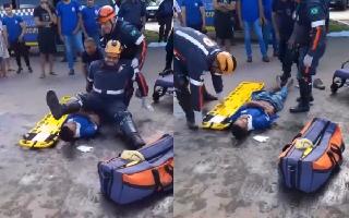 video-of-paramedic-accidentally-falling-on-injured-man-goes-viral-incident-leaves-netizens-laughing-watch