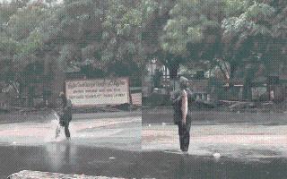 Viral Video: Man Catches Fish On Submerged Chennai Street Amid Cyclone Michaung Threats
