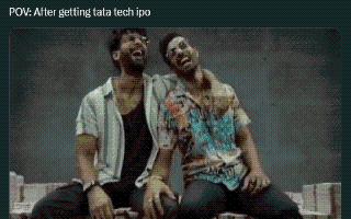 Tata Technologies IPO Makes Bumper Market Debut And Internet Can't Stop 'Investing' In Memes | See Reactions