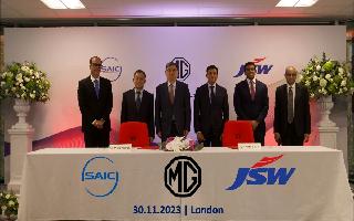 jsw-group-partners-with-saic-motor-to-acquire-35-stake-in-mg-india
