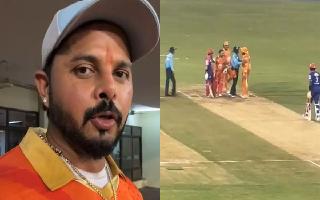 india-capitals-vs-gujarat-giants-he-kept-on-calling-me-sreesanth-opens-up-on-heated-altercation-with-gautam-gambhir-during-llc-2023-eliminator