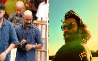 Dhanush Spotted At Tirupati Temple With Clean-Shaven Head, Fans Wonder If This Look Is For 'D50' Or 'Captain Miller'