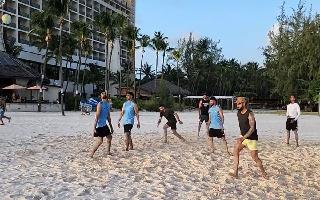 Virat Kohli, Mohammed Siraj, Rahul Dravid Enjoy Beach Volleyball Session With India Squad In Barbados