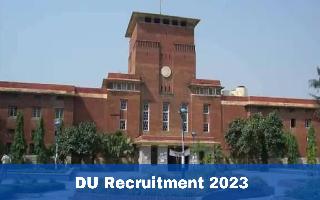 DU Recruitment 2023: Apply For 39 Assistant Professor Vacancies In Deen Dayal Upadhyaya College; Details Here