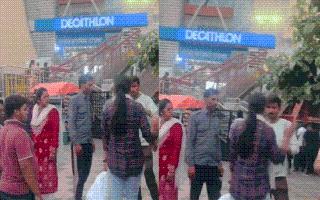 Woman Slaps Man Multiple Times For ‘Passing Vulgar Comments’; Video Of Her ‘Instant Justice’ Goes Viral