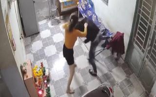 Viral Video: Woman Resorts To Kicks And Punches After Husband Came Home Late From Work
