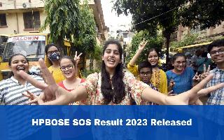 HPBOSE SOS Results 2023: Class 8th, 10th And 12th Exams Result Out At hpbose.org; Get Direct Link Here