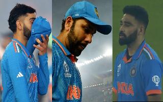 World Cup 2023 Final: Rohit Sharma, Mohammed Siraj, Virat Kohli Could Not Hold Back Emotions As India Stumble Against Australia | Watch