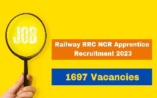 Railway RRC NCR Apprentice Recruitment 2023: Application Begins For 1697 Vacancies; Apply At actappt.rrcecr.in