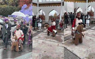 Groom Rides Toy Horse At Wedding For His Grand Entry; Leaves Netizens Adoring His ‘Inner Child’ | Viral Video