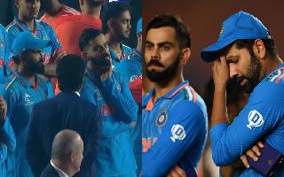 IND vs AUS: Sachin Tendulkar Consoles Indian Players Post WC Final Defeat, Interacts With Virat Kohli, Rohit Sharma