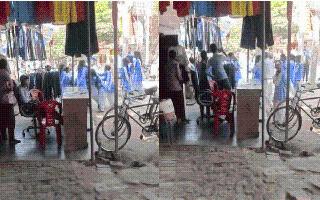 Viral Video: Intense Fight Erupts Outside School Among Girl Students; Netizens Suspect ‘Boy Issues’ | Watch