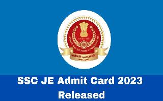 ssc-je-admit-card-2023-released-at-ssc-nic-in-check-exam-pattern-and-other-details-here