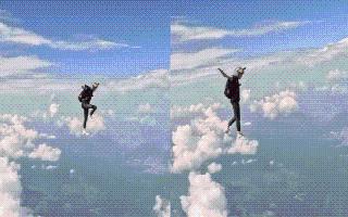 Woman Turns Skydiving Into Skywalk; Intrigued Netizens Call It ‘Moonwalk Pro Max’ | Viral Video