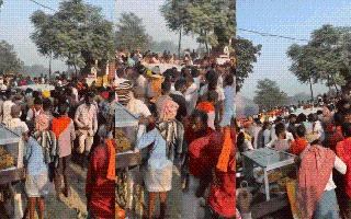 Liquor Loot From Abandoned Vehicle In Dry State Bihar’s Jam-Packed Street Erupts Debate On Social Media