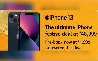 Amazon Great Indian Festival 2023 Sale iPhone 13 Price, Mobile Offers Now Live: Check Best Discounted Deals