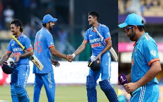 odi-world-cup-2023-shubman-gill-misses-out-ishan-kishan-replaces-him-in-playing-xi-against-australia-confirms-skipper-rohit-sharma