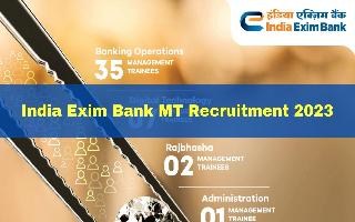India Exim Bank MT Recruitment 2023: Apply For 45 Posts Starts At eximbankindia.in; Check Selection Process Here
