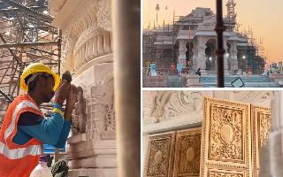 ram-janmbhoomi-trust-unveils-video-of-ongoing-temple-construction-ram-mandir-inauguration-date-pm-modi-watch
