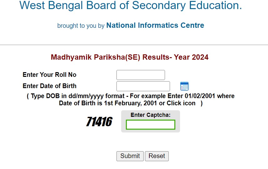 WBBSE Madhyamik Result 2024 (OUT) Live Updates: Link Active At wbresults.nic.in