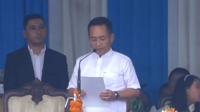 skm-chief-prem-singh-tamang-sworn-in-as-sikkim-chief-minister-for-second-consecutive-term-watch
