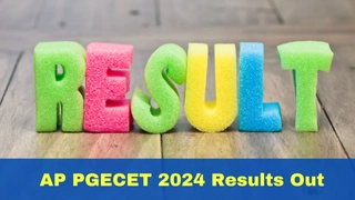 AP PGECET 2024 Results Released At cets.apsche.ap.gov.in; Here's How To Download