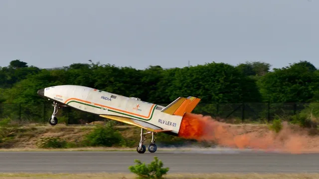 isro-achieves-hat-trick-in-safe-landing-of-reusable-launch-vehicle-pushpak