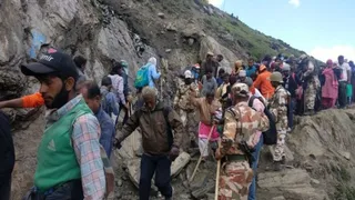 Amarnath Yatra 2024: Over 13,000 Pilgrims Visit Holy Cave Shrine On First Day Amid Tight Security