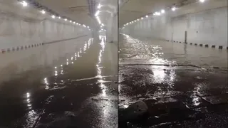 okhla-underpass-waterlogged-vehicular-movement-restricted-check-delhi-traffic-advisory
