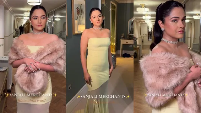 radhika-merchants-sister-anjali-dons-stunning-yellow-strapless-gown-at-london-gala-its-price-will-shock-you