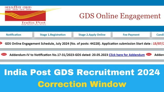 india-post-gds-recruitment-2024-correction-window-to-active-today-for-44228-posts-heres-how-to-edit-indiapostgdsonline-gov-in