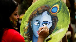 Krishna Janmashtami 2024 Wishes, Images: AI-Generated Greetings To Share As Happy Janmashtami WhatsApp Status, Facebook, Insta Story