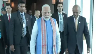 PM Modi Lands In Singapore On Two-Day Visit, Receives Warm Welcome