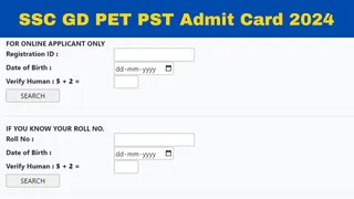 SSC GD Admit Card 2024 Released For PET, PST At crpfonline.com; Get Download Link Here