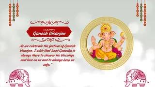 Happy Ganesh Visarjan 2024: Ganpati Visarjan Wishes, Quotes, Messages, WhatsApp And Facebook Status With Videos To Share On Anant Chaturdashi