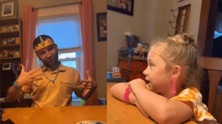 ‘Daddy Is Prettiest Princess’: Father Hijacks Daughter’s ‘Princess Moment’ | Viral Video Leaves Netizens Laughing