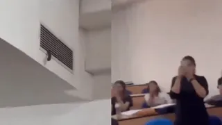 Snake Slithers Out Of AC Vent In University Class Full Of Students: Horrifying Viral Video Leaves Internet Petrified