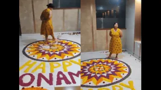 Viral Video Shows Bengaluru Woman Ruining Flower Rangoli Made By Society Children | Internet Is Furious
