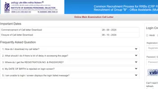 IBPS RRB Clerk Mains Admit Card 2024 Released; Download Clerk Mains Call Letter At ibps.in