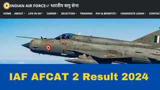 IAF AFCAT 2 Result 2024 Declared At afcat.cdac.in; Know What's Next